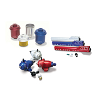 AEM Adjustable Fuel Pressure Regulators, Fuel Filters, and Fuel Rails 