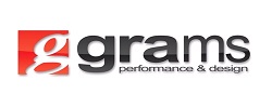 Grams Performance Classic Logo T- Shirt (White, XX-Large)