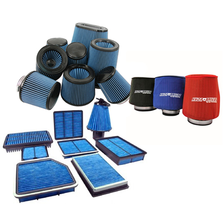 Cosworth Synthetic Air filters, Injen Ea Nanofiber air filters, Injen Hydroshield Pre-Filters